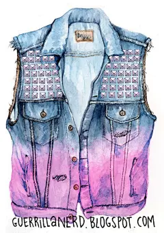 时尚服装手绘图集丨插画人物绘画素描水彩服装手绘案例精选
