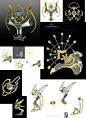 Warframe Orokin Props, Dejan Ostojic : Prop Concept Art for Warframe Video Game