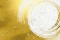 背景是金白色混麻日本纸