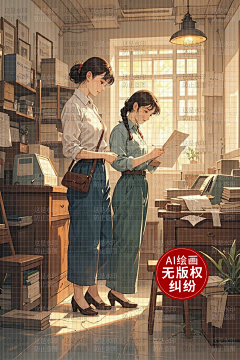 AI版权图库采集到【原创】AI年代