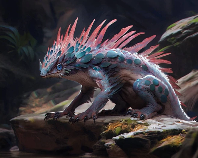 Creatures图片_怪物设定图片素材-花瓣网