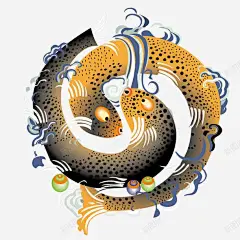 鱼目混珠高清素材 中国风 传统鱼图案 双鱼 鱼 鱼目混珠 免抠png 设计图片 免费下载