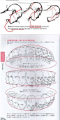 【头部正视仰视俯视各角度】Lots of head angle reference, click to see more