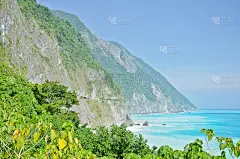 鸟瞰风景优美，以清水闻名