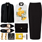 A fashion look from March 2014 featuring Dries Van Noten blouses, MICHAEL Michael Kors blazers and Windsmoor skirts. Browse and shop related looks.