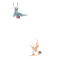 水墨水彩国画png素材
