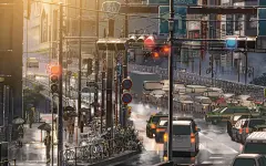 新海诚《言叶之庭》唯美动漫壁纸 第4页-ZOL桌面壁纸