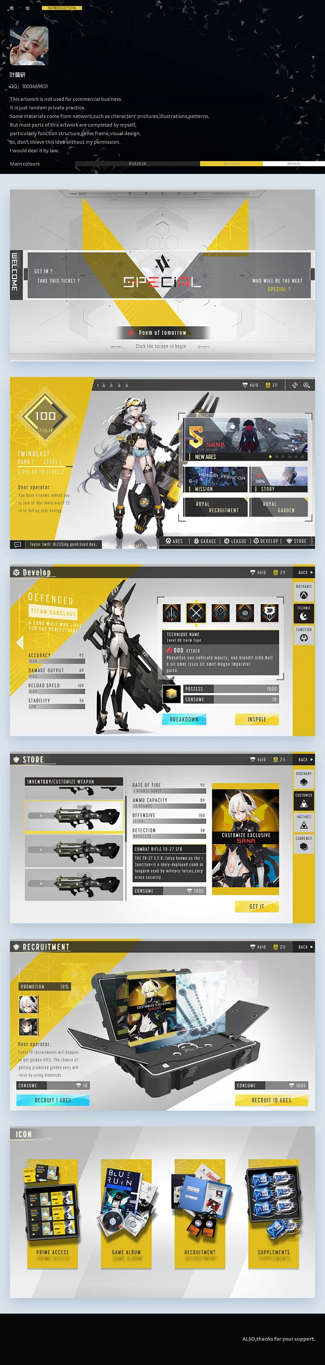 时尚 Ui projects | Behance 上的照片、视频、徽标、插图和品牌-花瓣网