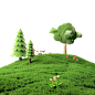 花瓣素材_植物通用3D草地草坪元素素材_193429389