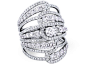 Multi-Row Diamond Band Ring - Mira Style Jewellery Co. - Product Search - JCK Marketplace