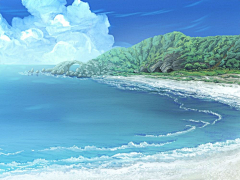 时二一采集到沙滩 海边