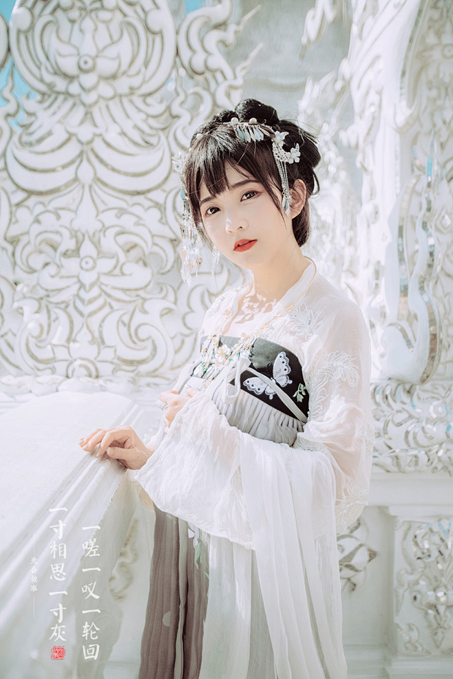 一嗟一叹一轮回，一寸相思一寸灰-汉服频道...