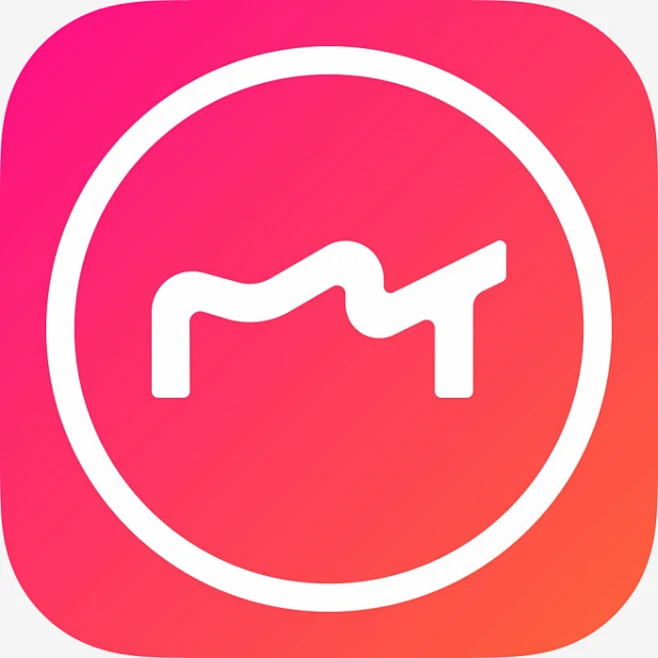 美图秀秀APP图标-花瓣网