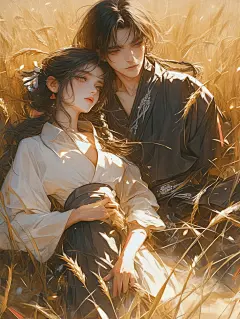 古风言情情侣 | Ai绘画
@叙叙叙叙白