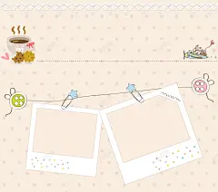 小清新可爱扁平相片墙海报背景矢量图 矢量 矢量图 素材 背景 边框 背景 设计图片 免费下载 页面网页 平面电商 创意素材