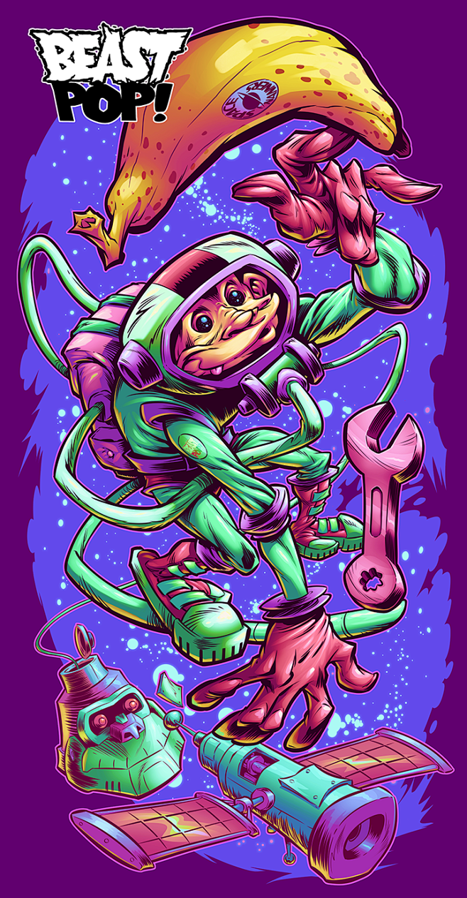 SPACEMONKEY colors