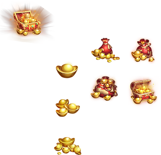 多个元宝
