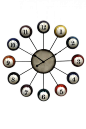 Finish off your pool room with this cue ball clock | Williams Lighting Galleries: 