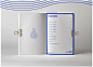 AQUAGE - Conceptual Graphic Profile Design : This project is a conceptual Graphic Profile Design for an imaginary luxury mineral water brand called AQUAGE. In the presentation you see the logo design, some pages of the branding guideline book, stationery 