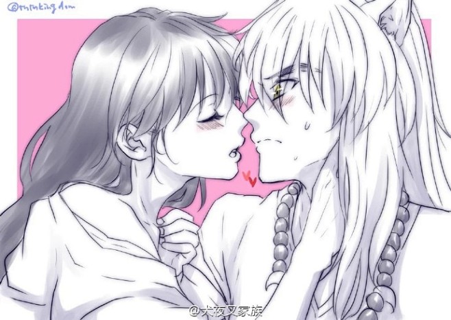 来一组超甜犬薇夫妇顺便预告一下汉化组正在加紧赶工中今天会有h福利