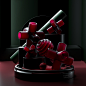 3D abstract c4d CGI cinema 4d design ILLUSTRATION  setdesign