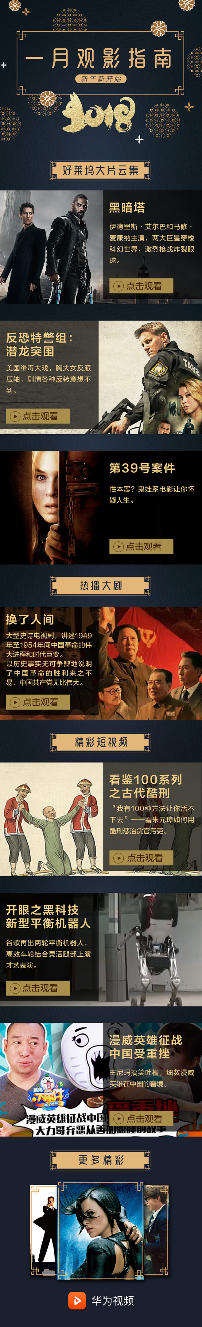 2018新年观影指南
