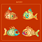 元宵鱼灯灯会插画（中幅）-古田路9号-品牌创意/版权保护平台