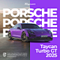 INSTAGRAM PORSCHE, PORSCHE TAYCAN TURBO GT, PUBLICIDADE PORSCHE