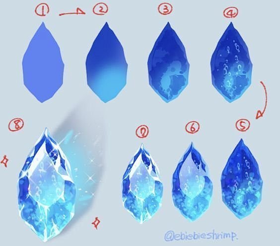 纹理/质感/材质 矿石绘画教程
花瓣关注...