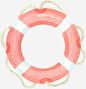 海洋主题救生圈高清素材 卡通手绘 救生圈 游泳圈 粉色 绳子 装饰图 元素 免抠png 设计图片 免费下载 页面网页 平面电商 创意素材