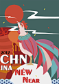 鸡年生肖海报 - 视觉中国设计师社区