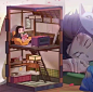 #鬼灭之刃# 箱子里的弥豆子，真的很享受了
FB:Nezuko ​ ​​​