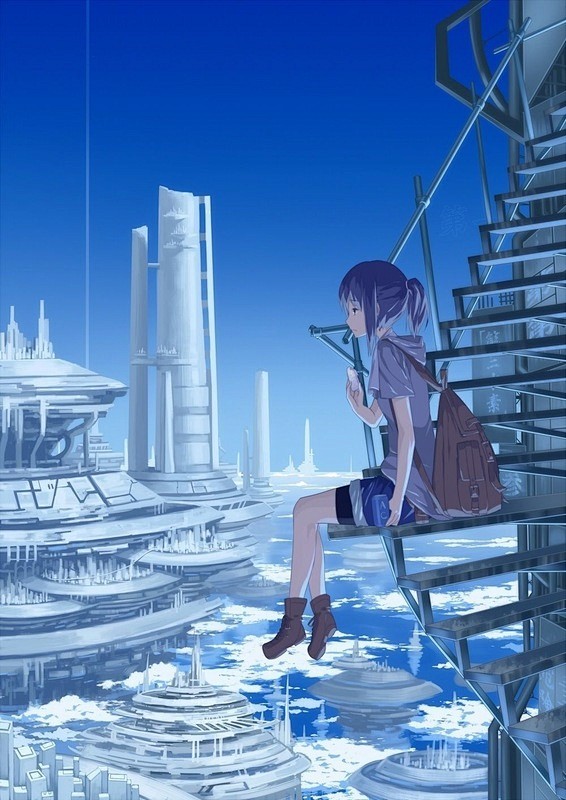 二次元 美少女 孤独