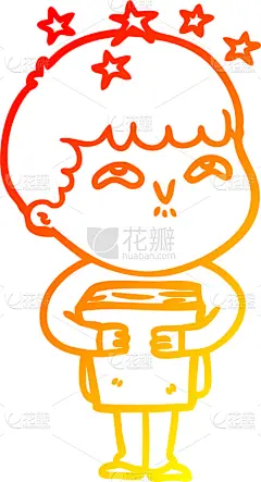 男孩,热,山,惊奇,动画片,铅笔画,男人,图像,艺术,刺激