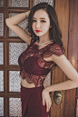 Lee seo-a°┊160928 图片‖C店更新(复古波斯舞娘性感蕾丝编织裙)_李妍静吧_百度贴吧