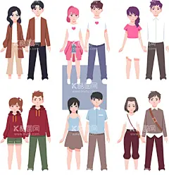 卡通情侣  - 源文件下载【酷图网】卡通,漫画,插画,手绘,logo,吉祥物,卡通吉祥物,形象卡通,IP形象,IP卡通,IP形象设计,卡通人物,人物,印花,卡通印花,印花图案,T恤图案,热转印,情侣,卡通情侣,情侣卡通,美女,卡通美女,恋人,爱人,爱心,心,恋爱,情人,亲亲,亲嘴,比心,结婚,