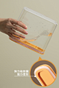密封盒食品盒塑料盒子透明冰箱收纳盒保鲜厨房神器密封罐零食杂粮-tmall.com天猫