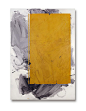 IVO STOYANOV "Yellow #23" Mixed Media on Canvas , 68"X 48"