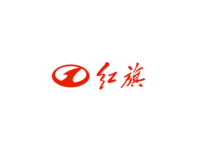 红旗汽车logo标志-花瓣网