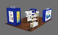 外展、展位、摊位