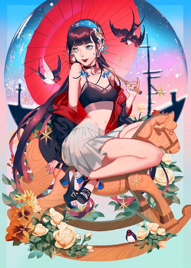企鹅厂的大触画师，画的还真好看！ : 企...