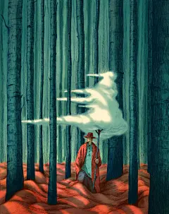 #插画狂想# 插画师 Wenyi Geng 的奇幻空间。 ​​​​