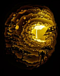 Wonderfully Illuminated Cut Paper Dioramas by Hari & Deepti - The Illuminated Valley | Click for full post!