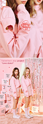 Love donut pola tee by 츄(chuu) : 박시한 핏의 러브도넛 폴라티셧! 소매엔 귀여운 러브도넛 자수로 포인트 줬어요♡                                                                                                                                                                          PRODUCT I