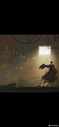古言·唯美·古风 帅气 插画壁纸  显微镜下的大明  帅家默  张若昀  图来自网络（见水印）