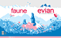 Evian illustrated campaign  : illustrated campaign for Evian (January 2016)