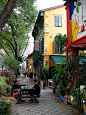 Blu Jaz Cafe, Bali Lane, Kampong Glam, Singapore. via