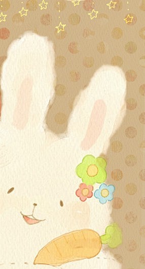 手机壁纸 插画 头像 可爱 萌系 兔子…...