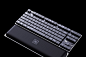 The GHOST Keyboard has markings on the front of the keys for a stealthy minimal appeal | Yanko Design