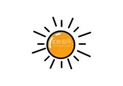太阳  - 源文件下载【酷图网】太阳,通用小图标,名片图标,矢量图标,网址图标,标志图标,企业LOGO标志,设计素材,广告设计,图标素材